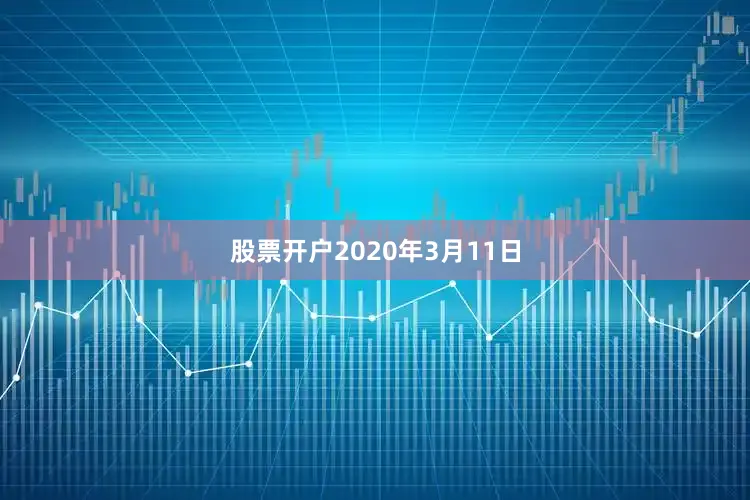 股票开户2020年3月11日